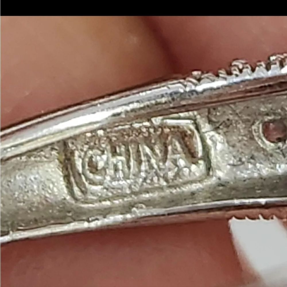 Solitaire Ring Simulated Diamond Sterling Silver … - image 4